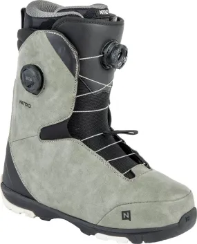 Nitro Club BOA Snowboard Boots in Grey and Black 2024