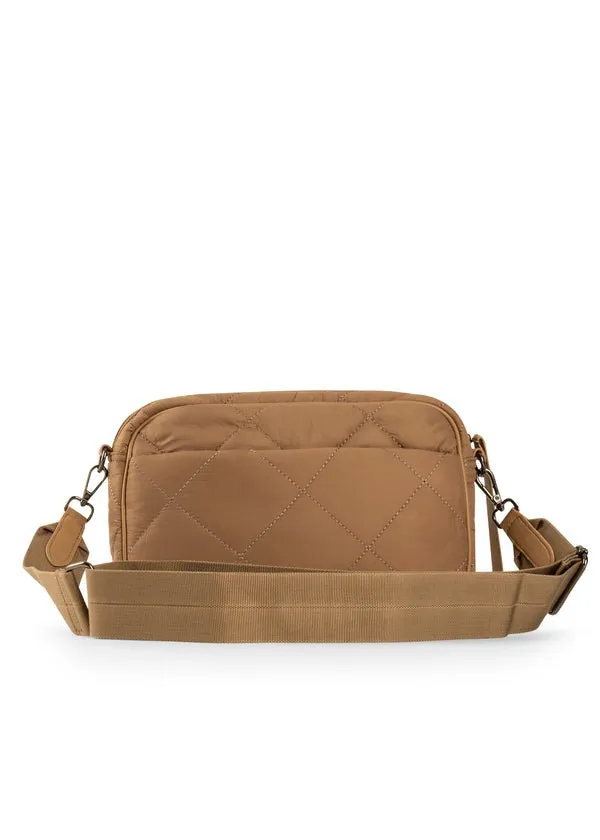 Noa Toast Puffer Cargo Camera Crossbody