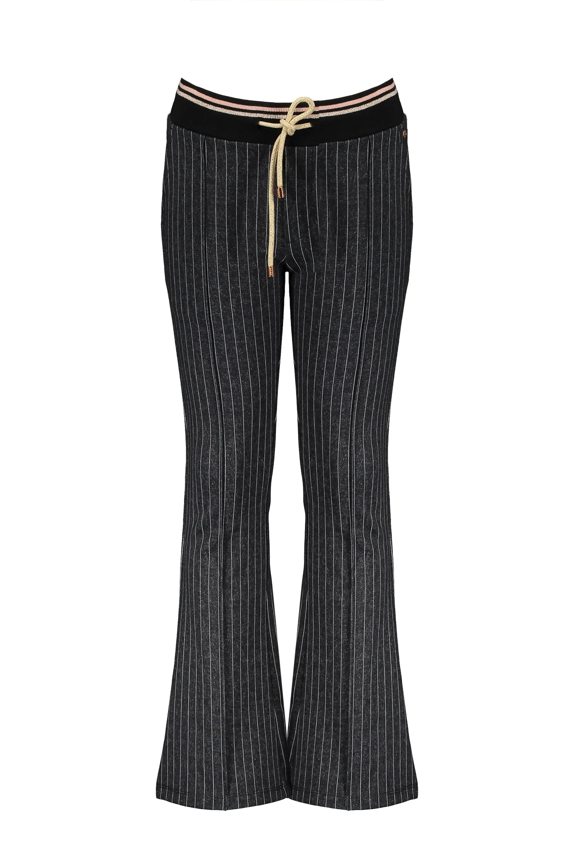 NoNo Sahara flared pinstripe pants