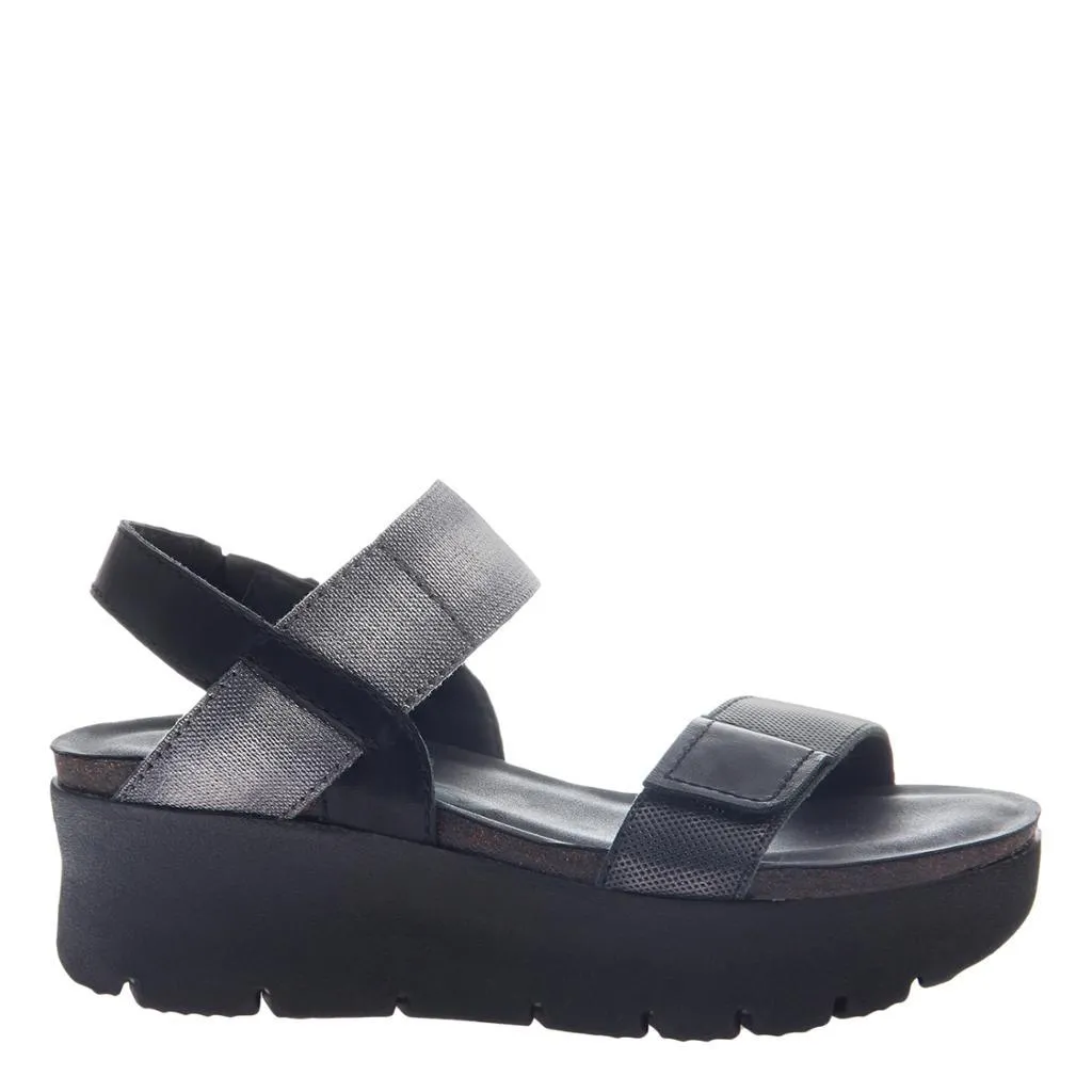NOVA in BLACK Platform Sandals