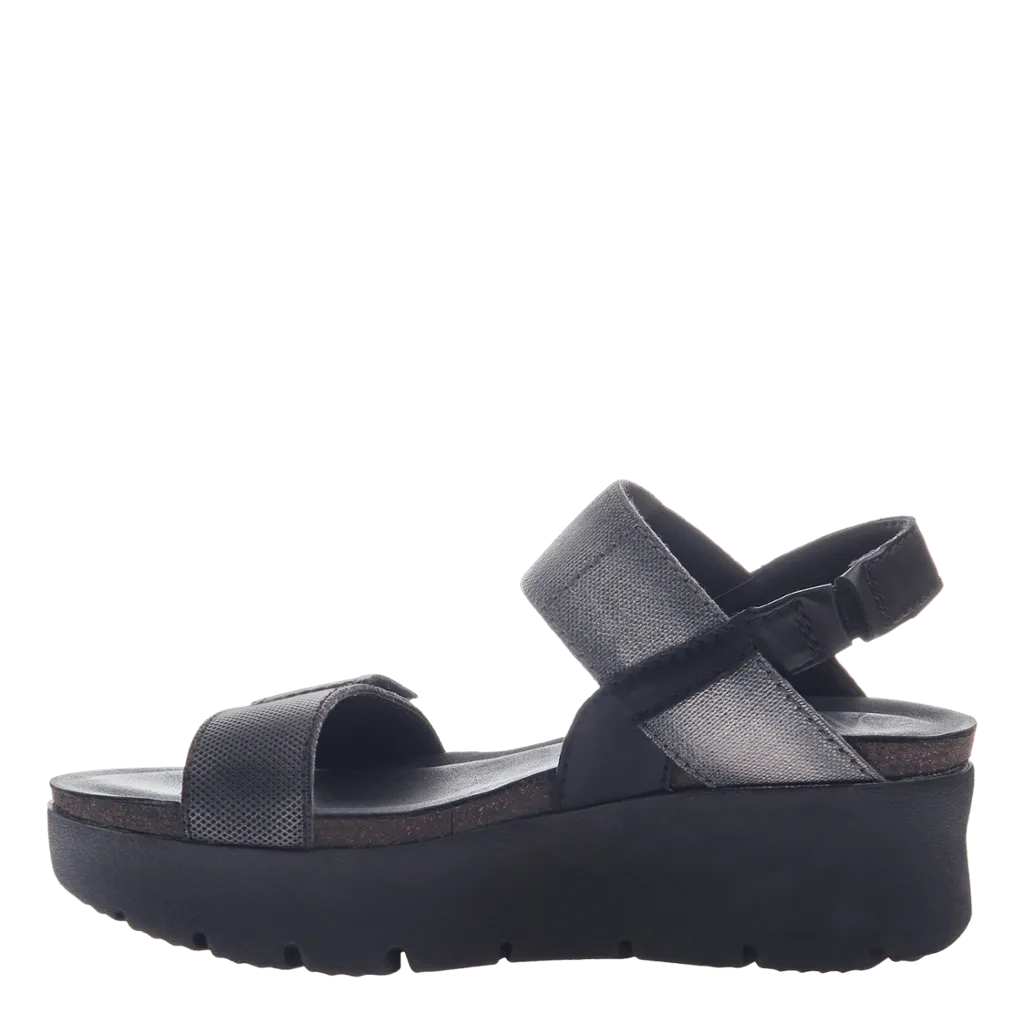 NOVA in BLACK Platform Sandals