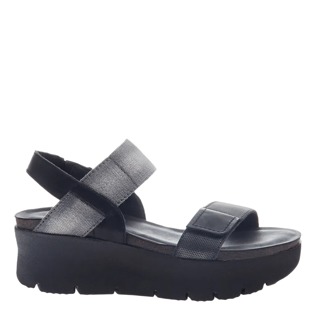 NOVA in BLACK Platform Sandals