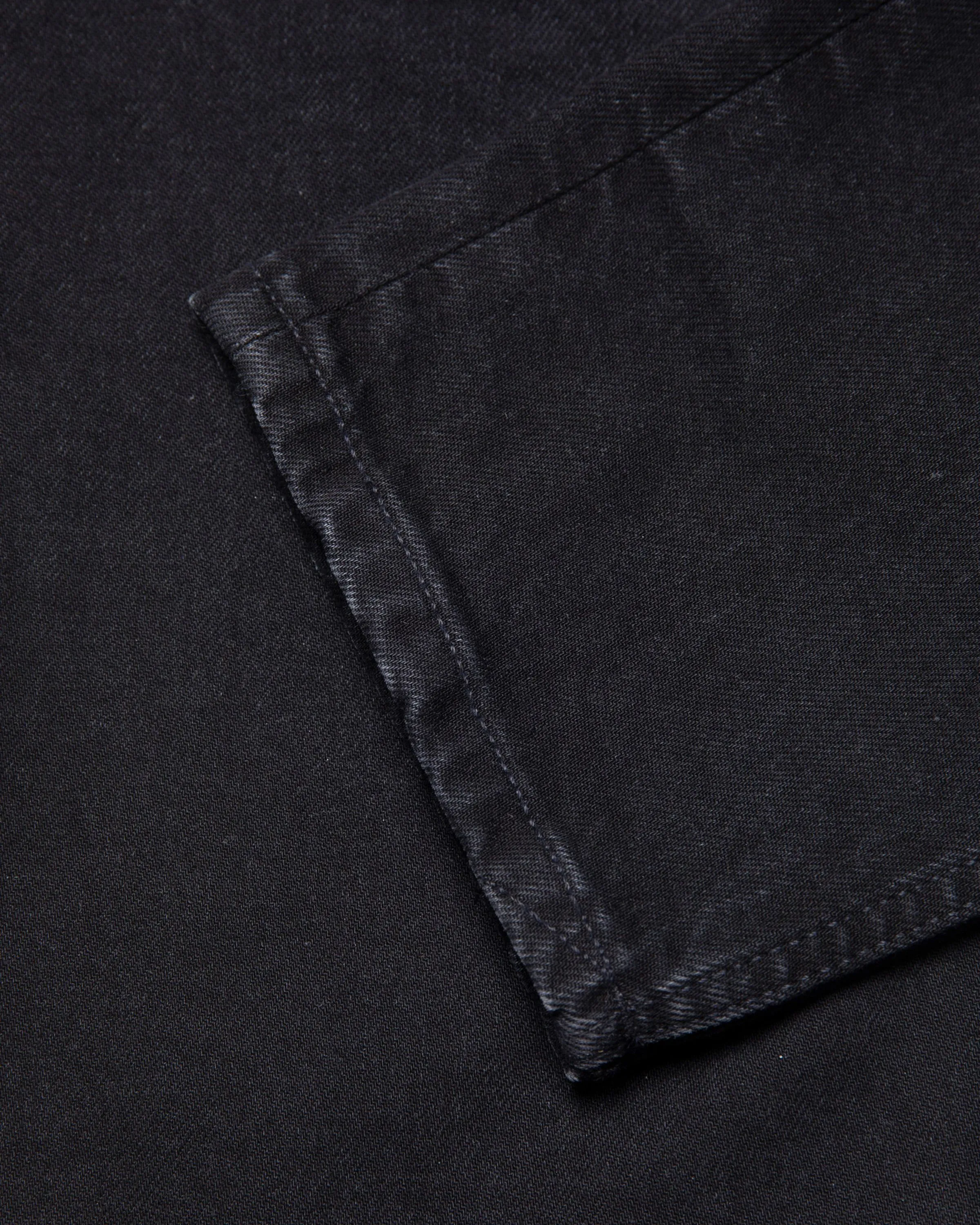 Nudie Solid Ollie Slim Fit Mens Jeans - Black Steel