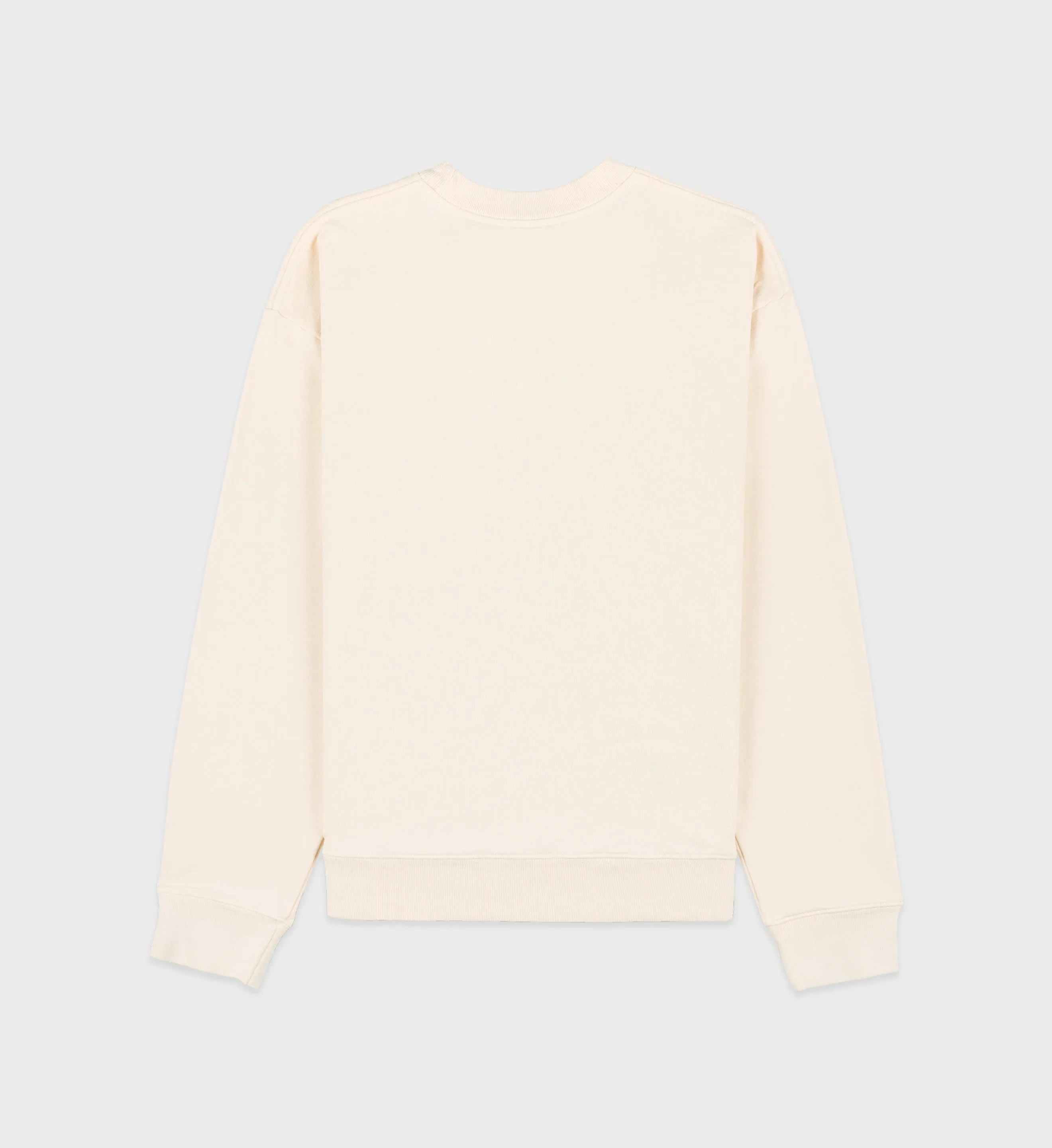 NY Running Club Crewneck - Cream/Sky Blue