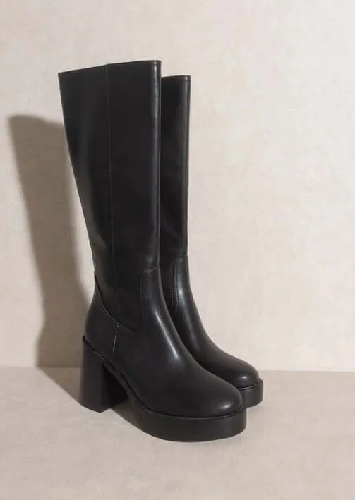 Oasis Society Juniper - Platform Knee-High Boots