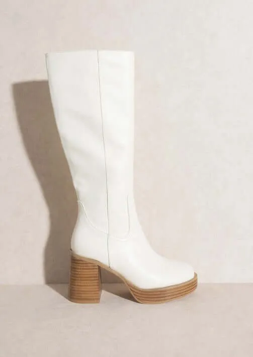 Oasis Society Juniper - Platform Knee-High Boots
