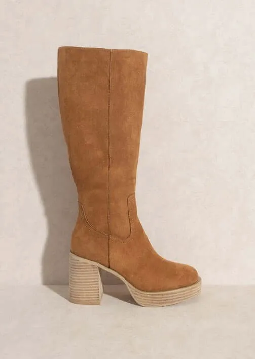 Oasis Society Juniper - Platform Knee-High Boots