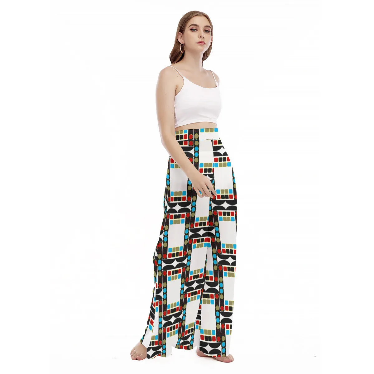 OD Women's High Waist Wide Leg Culottes WPt