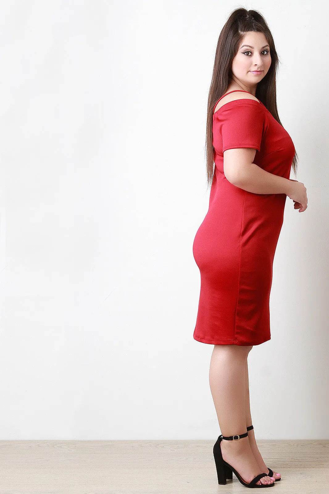 Off the Shoulder Bodycon Dress