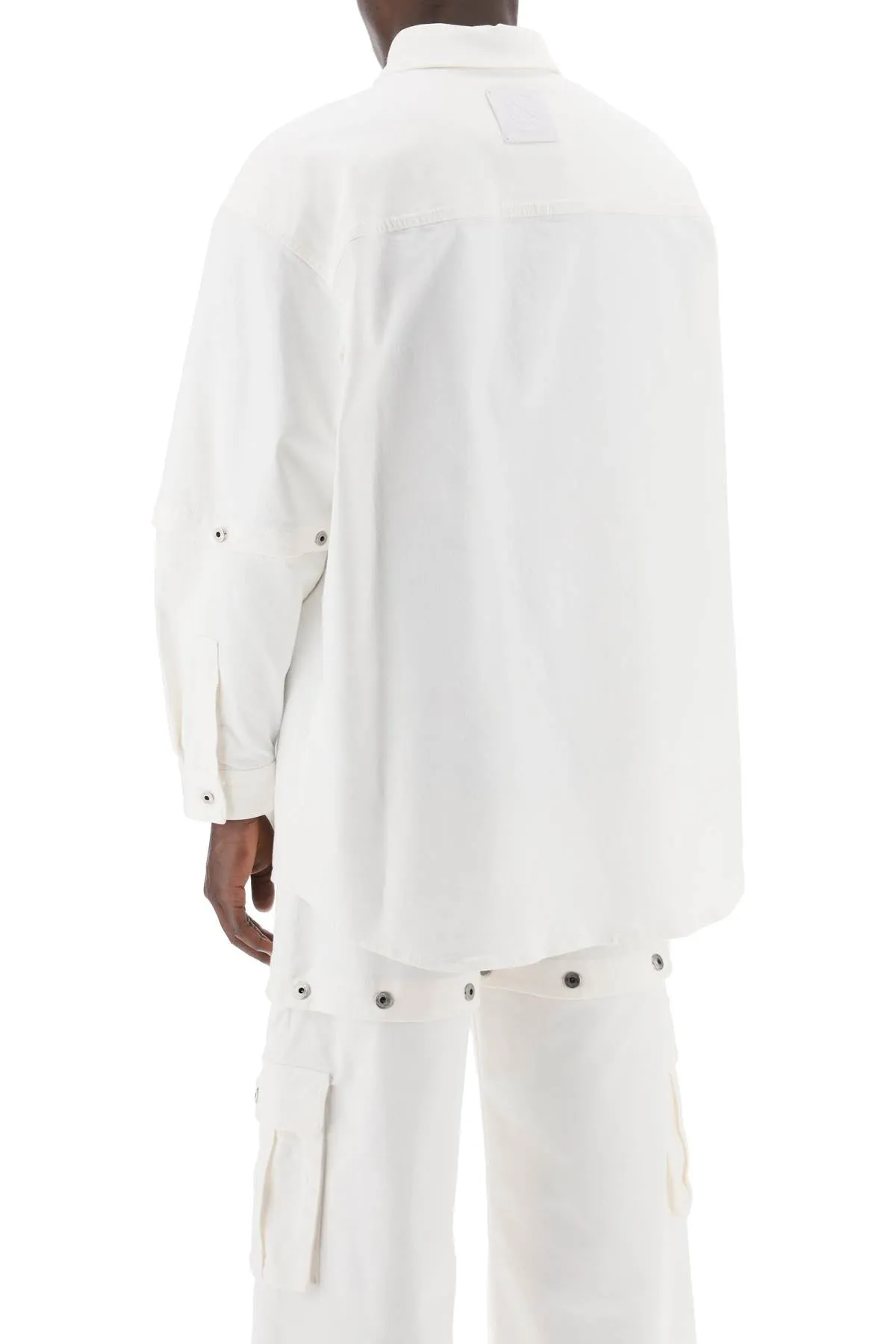 Off White Off-White convertible overshirt with 90's