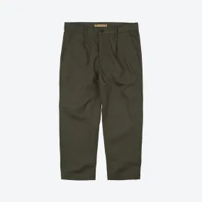 OG HAWORTH ONE TUCK PANT - OLIVE