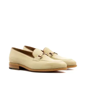 OG Loafer Bit Goodyear Welted - Kid Suede Taupe