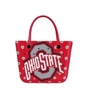 Ohio State Buckeyes NCAA Big Logo Mini Print Tailgate Tote Bag (PREORDER - SHIPS LATE JANUARY)