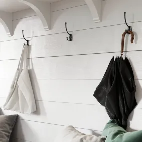 [Old Country Hook IR8381] Iron Rustic Farmhouse Wall Hook (2.8 Inch)
