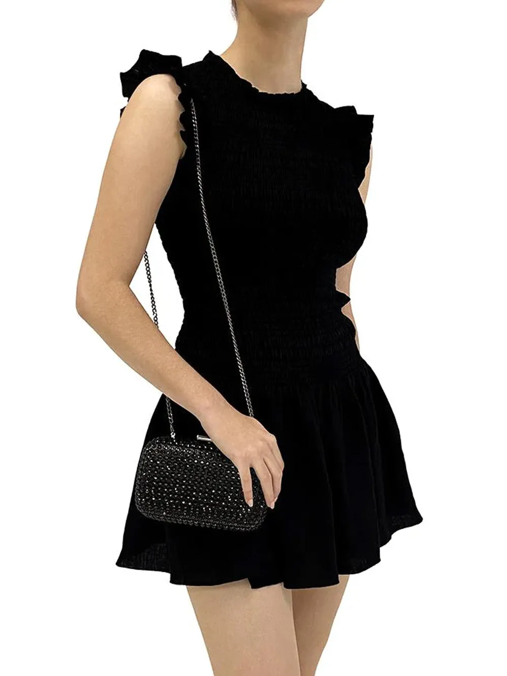 OLGA BERG CAYDENCE HOTFIX CLUTCH
