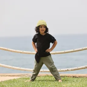 Olive Green Boy Trousers