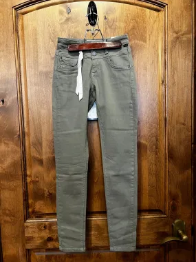 Olive Skinny Jean