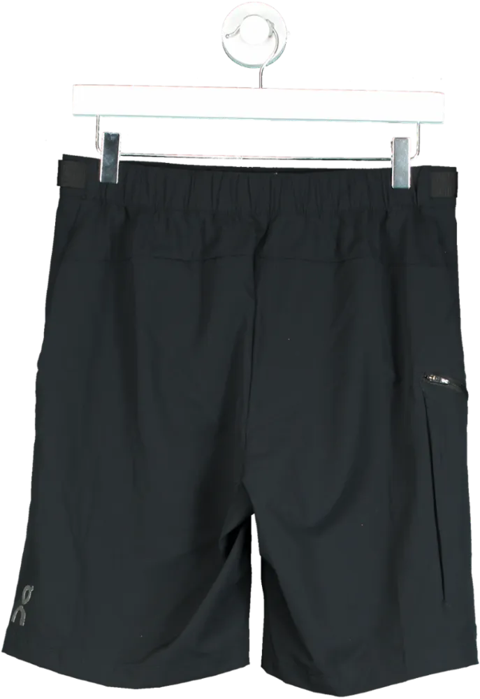 On Running Black Trek Shorts UK XS
