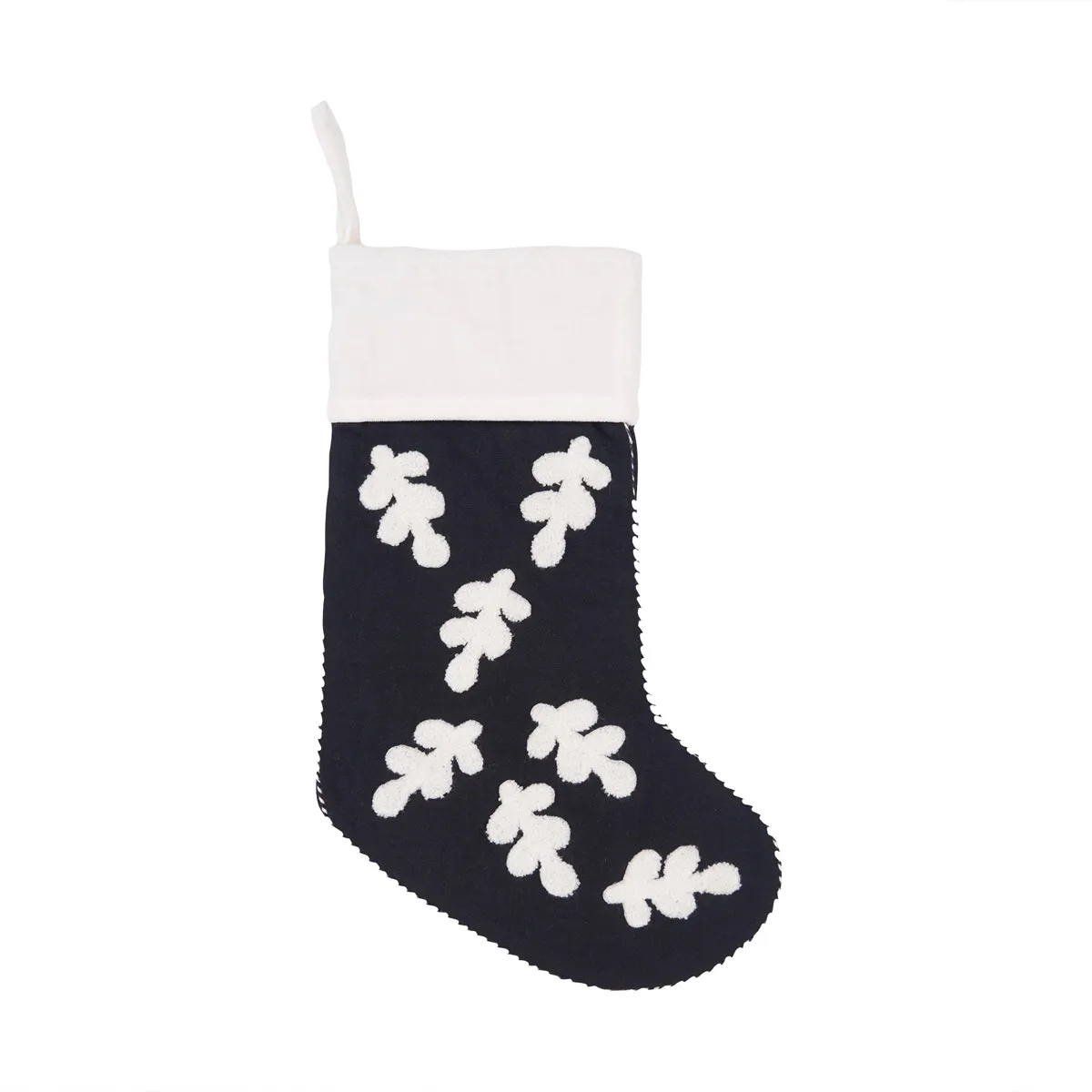 Onyx Leaves Stocking
