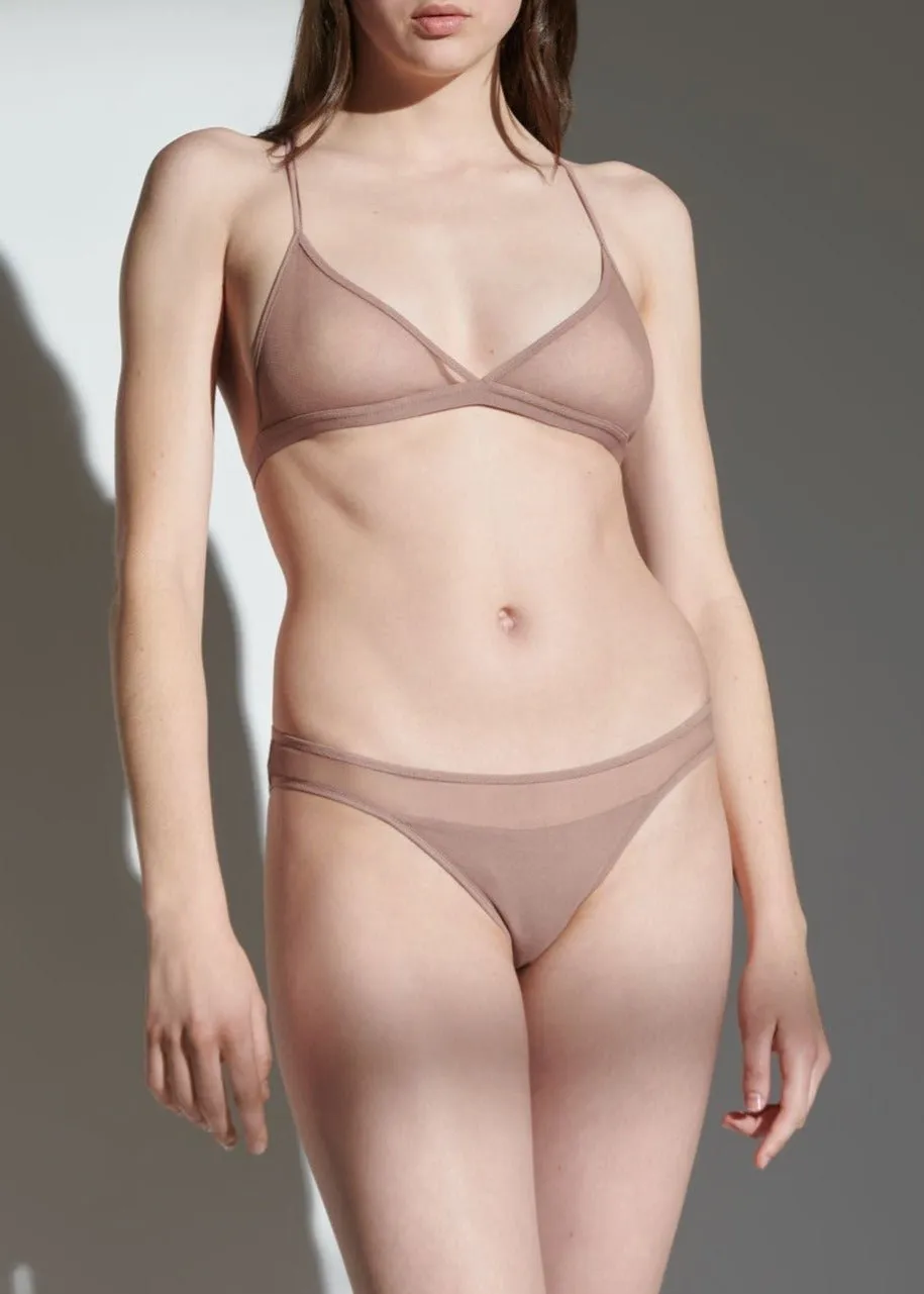 Onyx Tulle Bikini