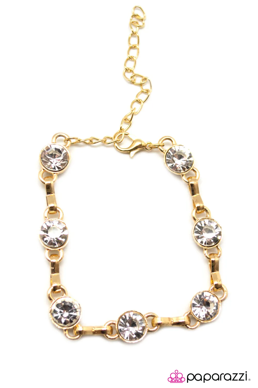 Open Door Jewelry - All I Want Is You - Gold Bracelet - Paparazzi Accessories