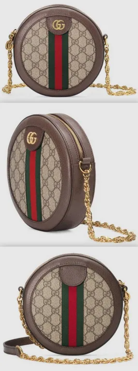 Ophidia Mini GG Round Shoulder Bag