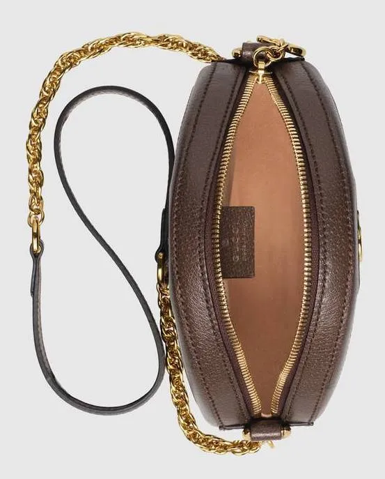 Ophidia Mini GG Round Shoulder Bag