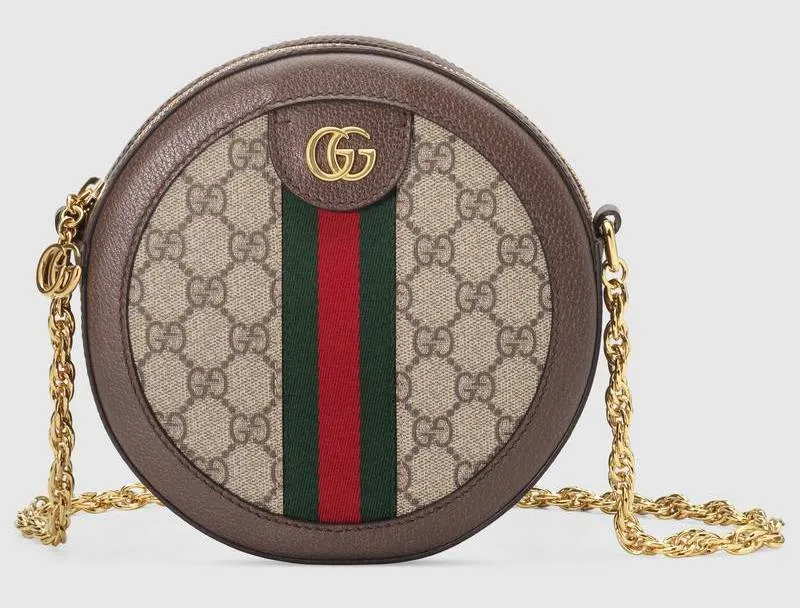 Ophidia Mini GG Round Shoulder Bag
