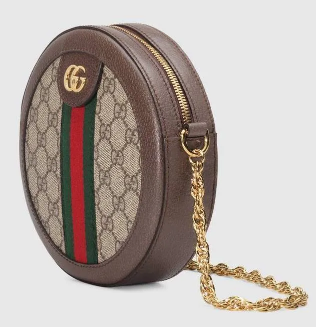 Ophidia Mini GG Round Shoulder Bag