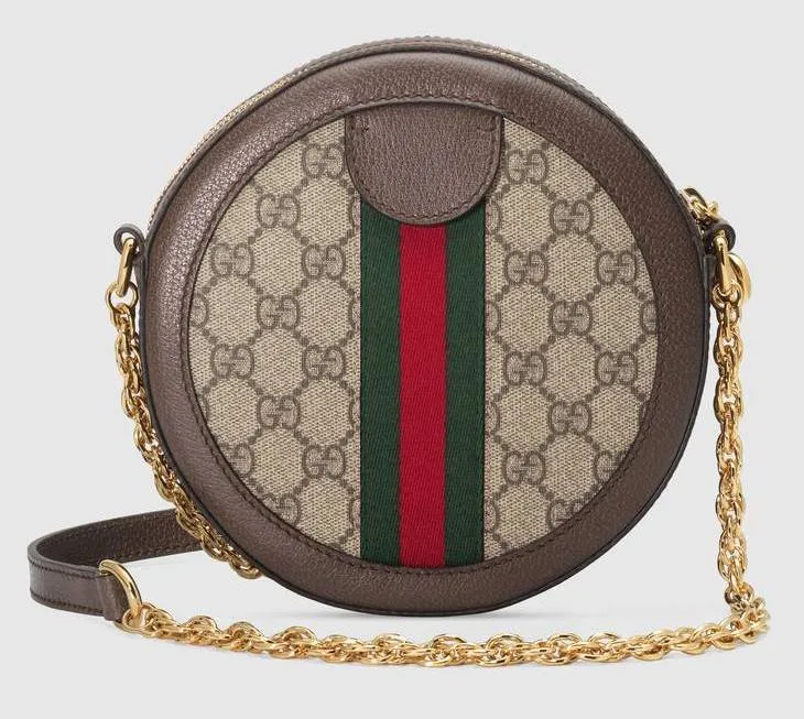Ophidia Mini GG Round Shoulder Bag