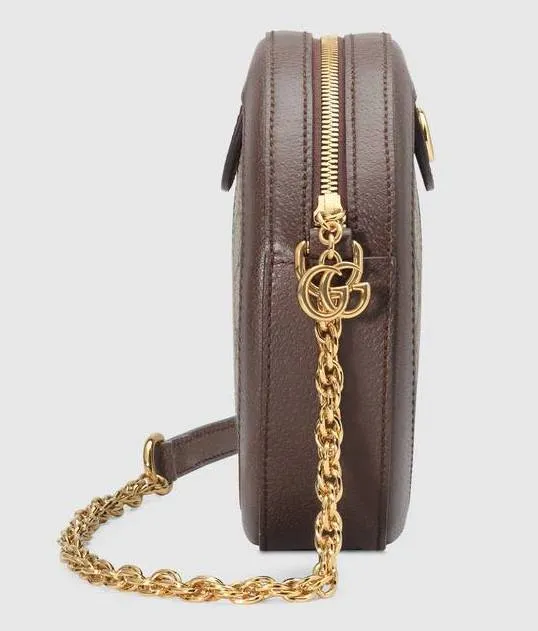 Ophidia Mini GG Round Shoulder Bag