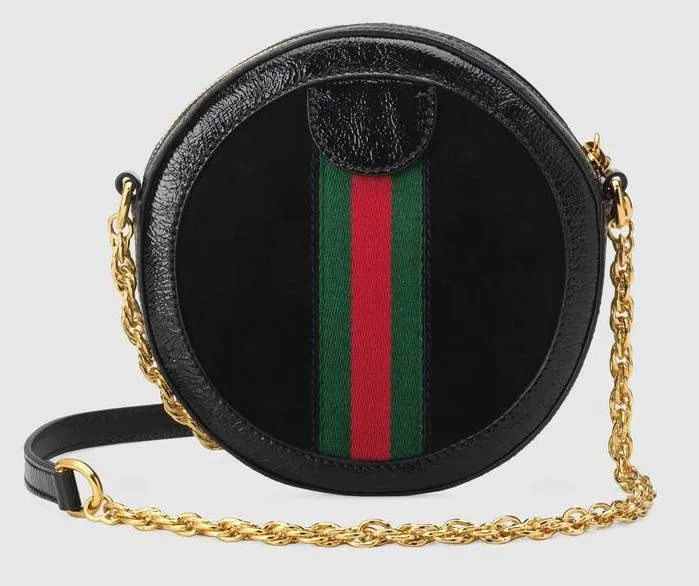 Ophidia Mini Round Shoulder Bag