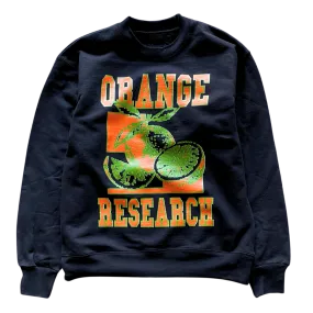 Orange Research Crewneck