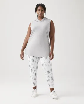 Oren Printed Legging | White / Silver