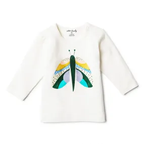 ORGANIC FLUTTER BY LONG SLEEVE TOP