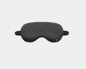 Organic Silk Black Eye Mask - The Monaco