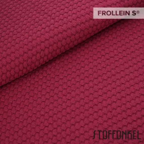 Organic Summer Jacquard - Bubbles - Berry