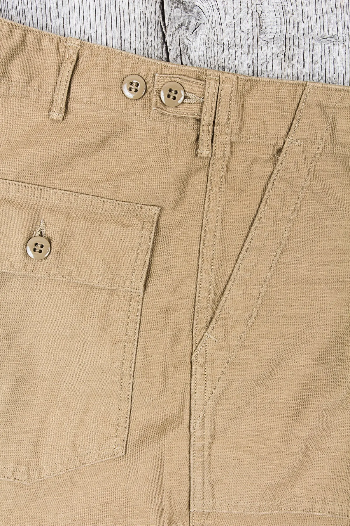 OrSlow 5002 Fatigue Pants Khaki