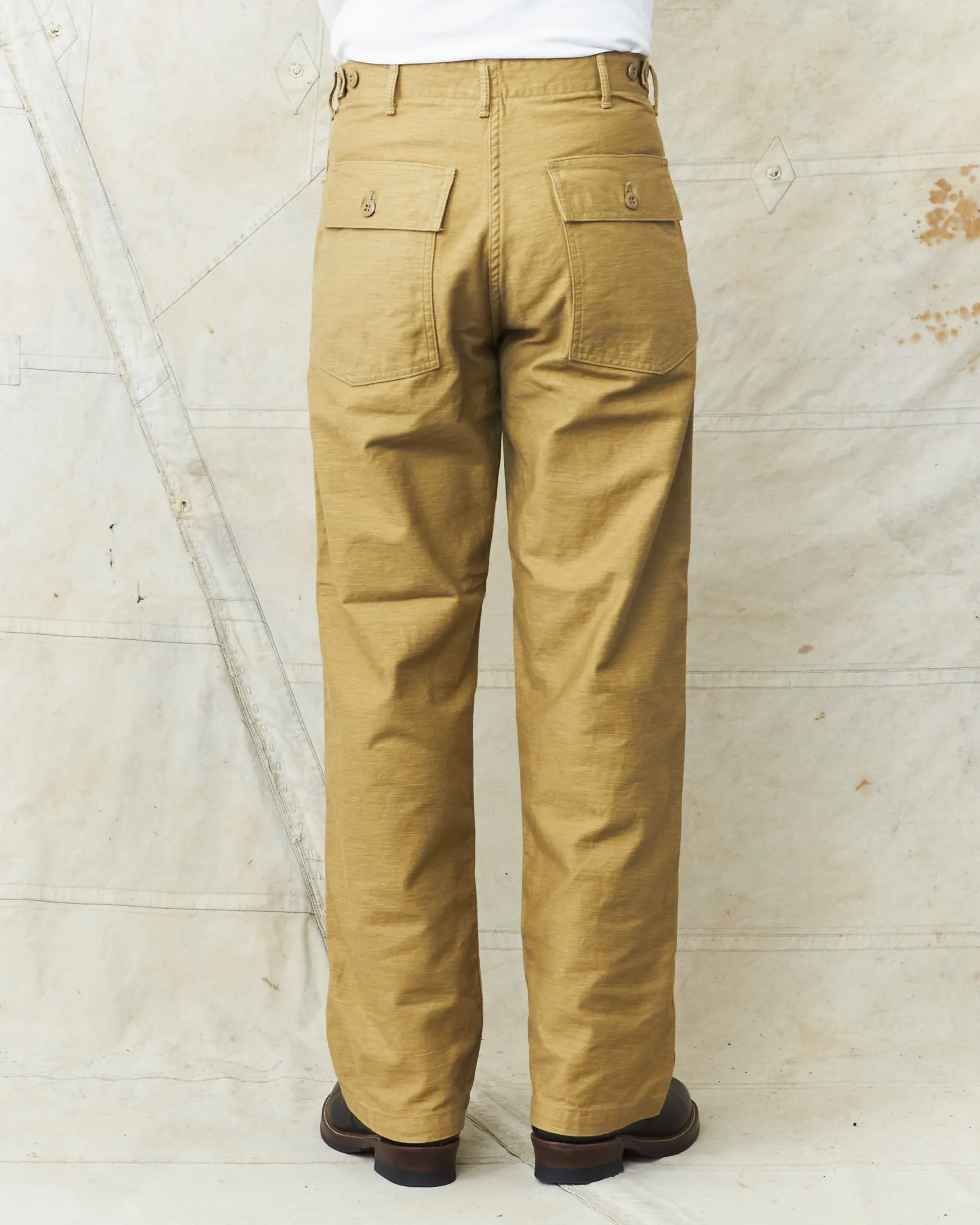 OrSlow 5002 Fatigue Pants Khaki