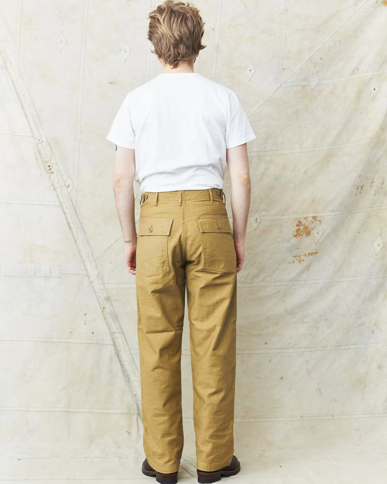 OrSlow 5002 Fatigue Pants Khaki