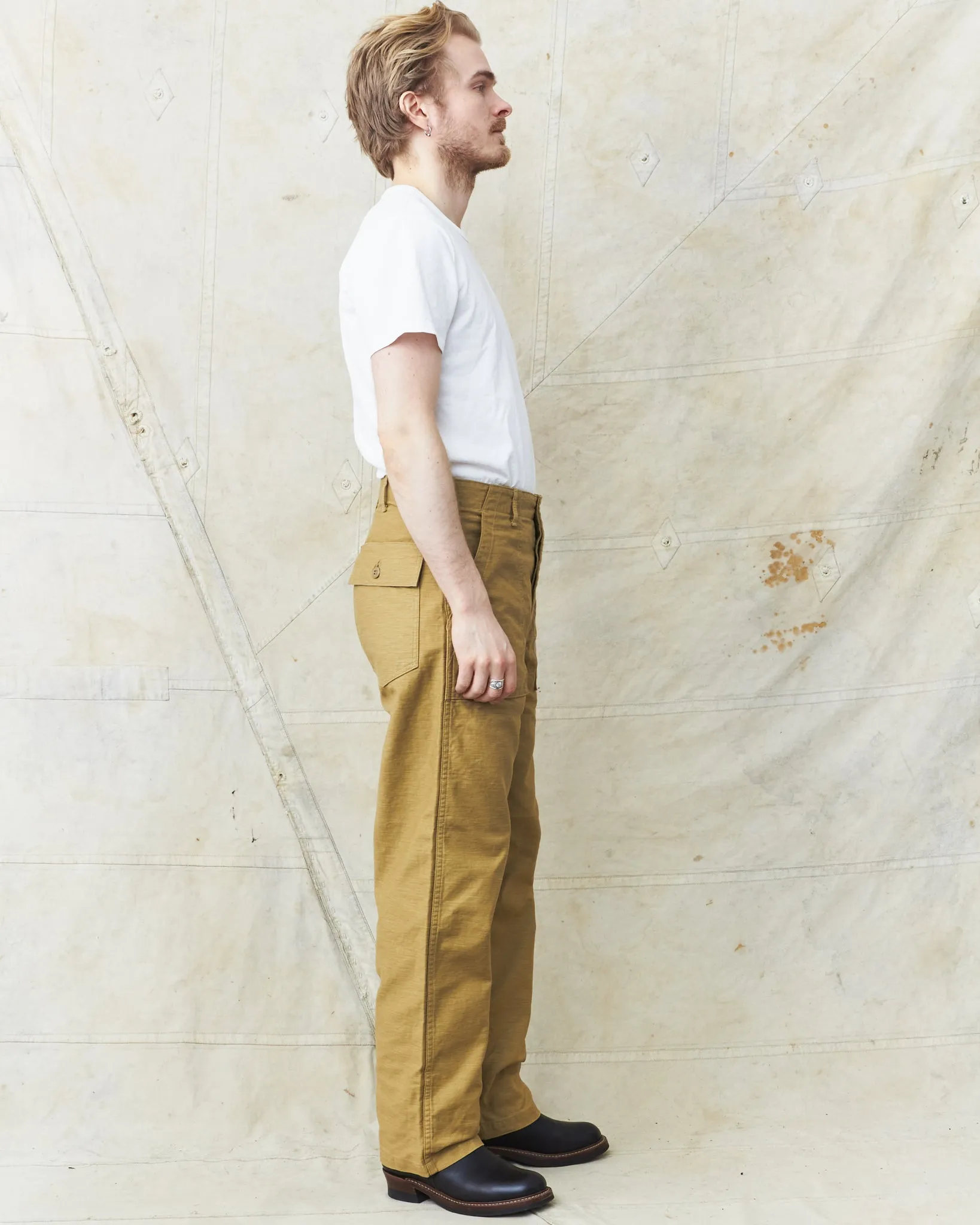 OrSlow 5002 Fatigue Pants Khaki