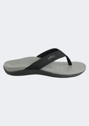 Orthaheel Women’s Wave II Thongs in Black