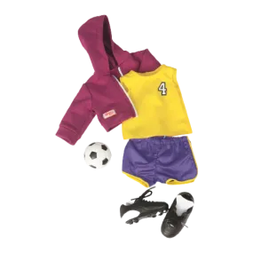 Our Generation Team Player Outfit For 18-inch Doll