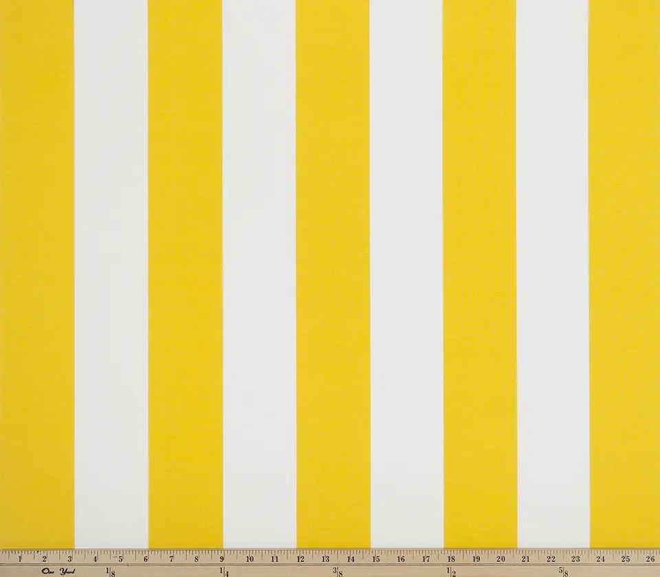 Outdoor Fabric - Vertical Pineapple Fabric By Premier Prints