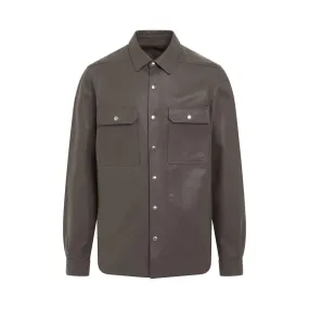 Outershirt Leather Jacket in Dust