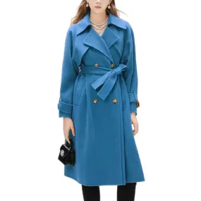 Outerwears Damen Wollmäntel Winter Damen Raglanärmel Graben Warm gefüttert Windjacke Streetwear Jacke Damen Neu in Mänteln
