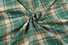 Overshirts Cotton Fabric - Checks (Remnant 0.90 Mts)