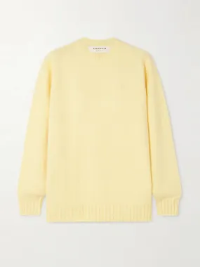 Oversized cashmere sweater