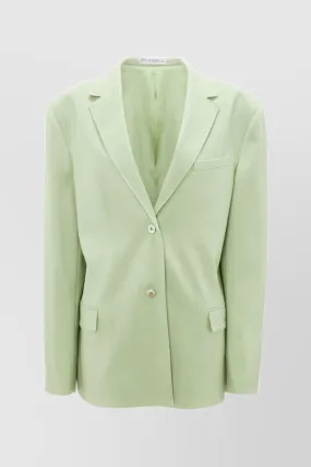 Oversized pistachio blazer
