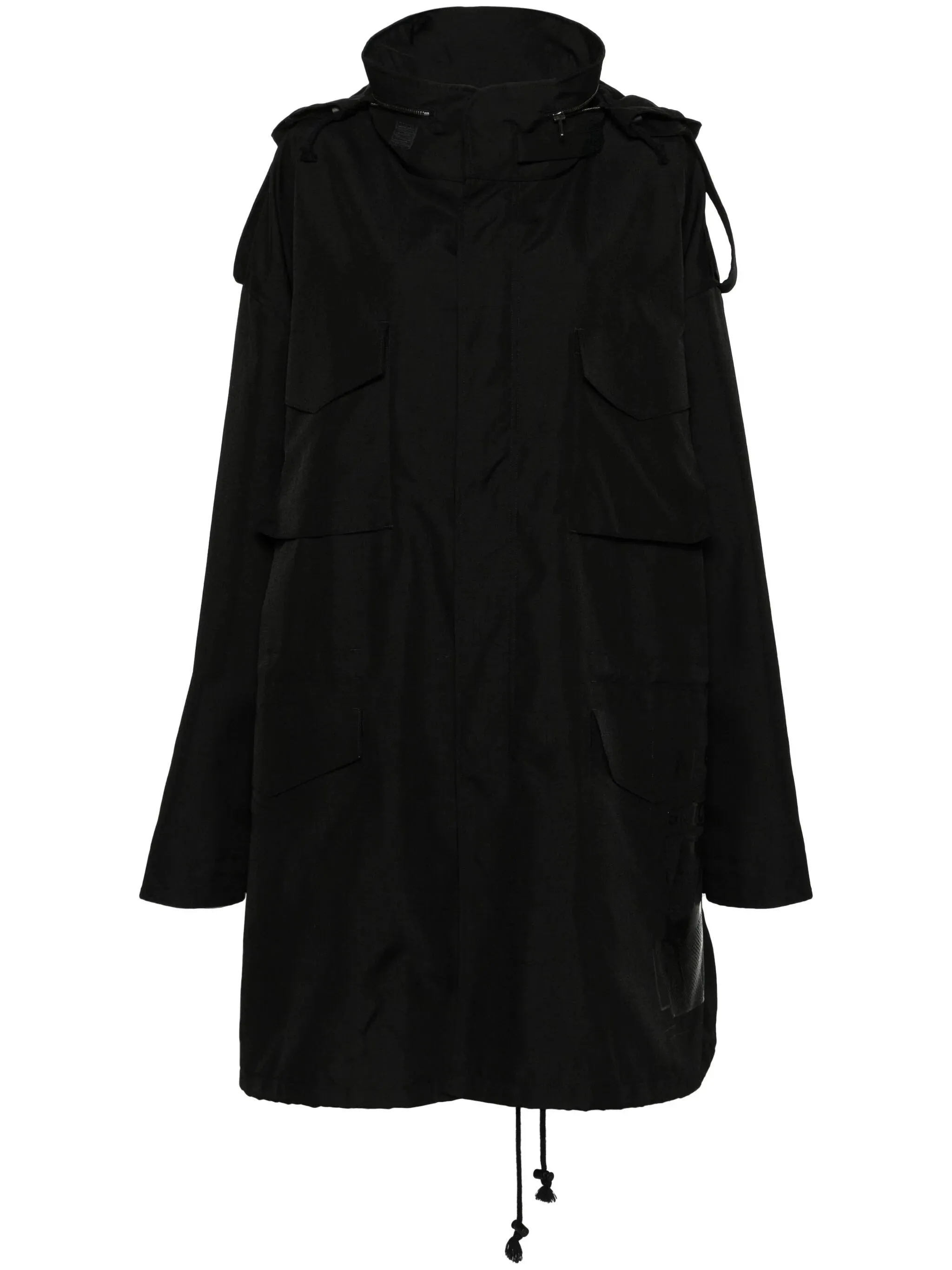 Oversized Sport Jacket - Black